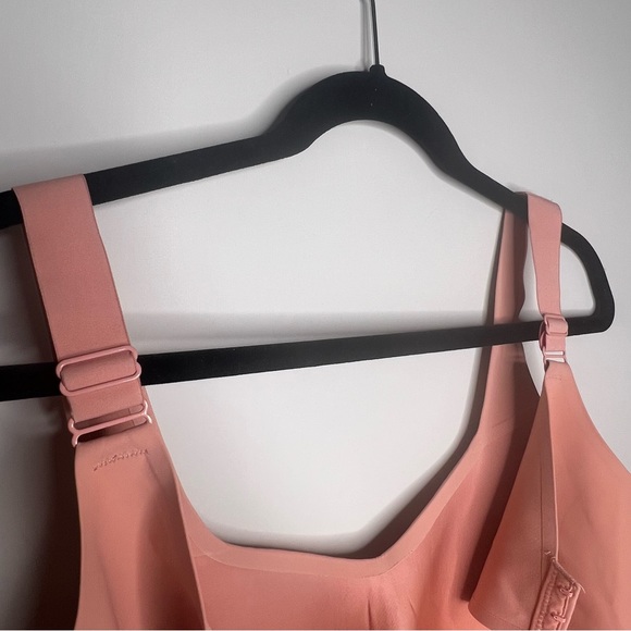 Knix Padded V-Neck Bra - Wide Strap size 8 in pink ginger - Picture 12 of 12